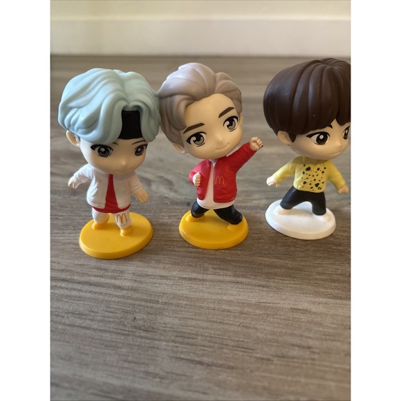 BTS McDonald's TinyTAN Figures 5 Members‎ - Picture 2 of 6